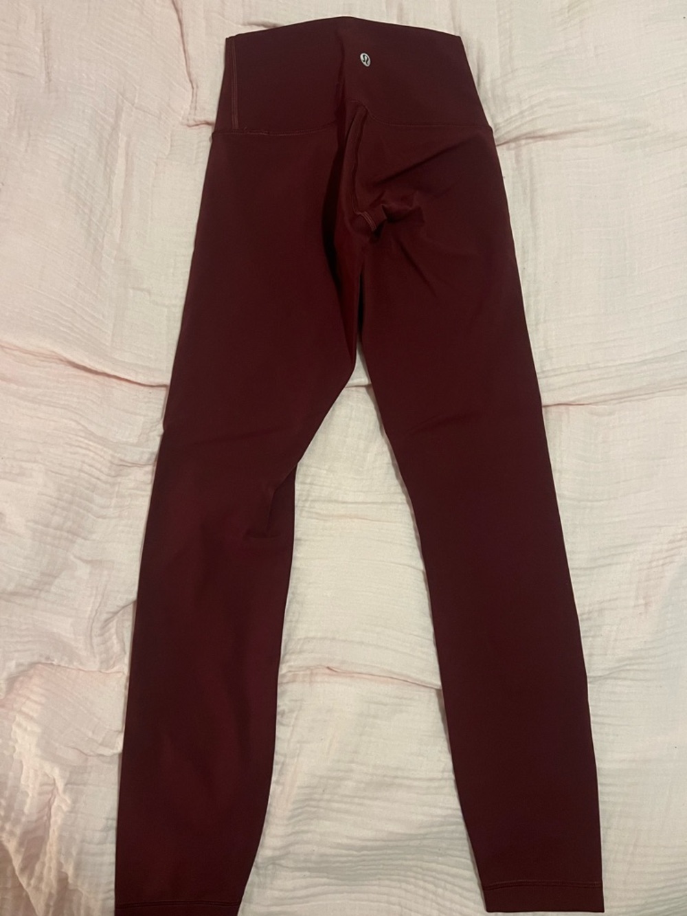 Lululemon burgundy leggings